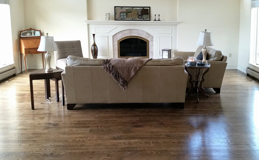 hardwood floors and trim